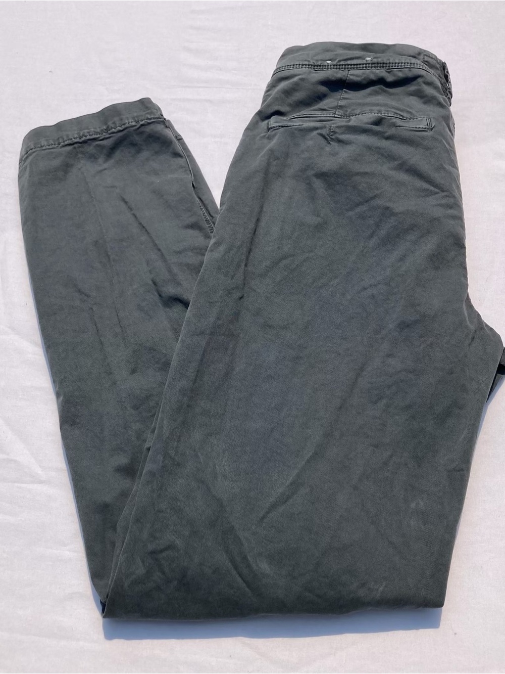 American Eagle Extreme Flex Slim Pants Mens 30” X 30” Green Stretch